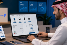 تاجر سعودي يدير متجره الإلكتروني بعد ربط بوابة الدفع الإلكترونية من طويق باي