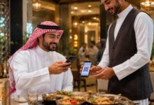 إدارة المدفوعات في المطاعم عبر QR Code من موبايل لموبايل في السعودية