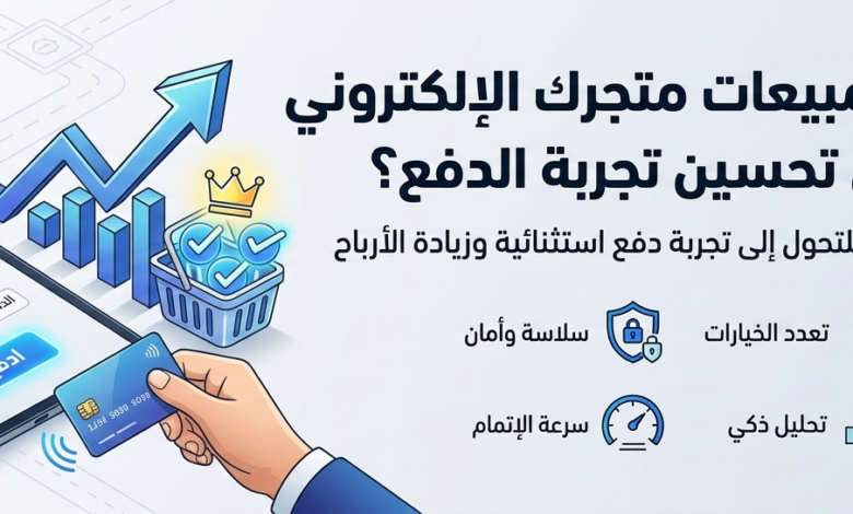 تحسين تجربة الدفع لزيادة مبيعات المتجر الإلكتروني مع طويق باي