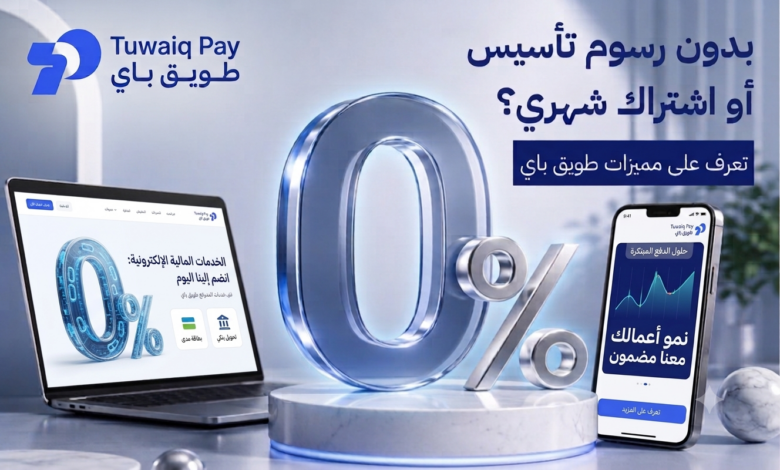 بوابة دفع إلكتروني بدون رسوم تأسيس أو اشتراك شهري مع روابط الدفع ودعم مدى وApple Pay