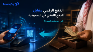 الدفع الرقمي مقابل النقدي