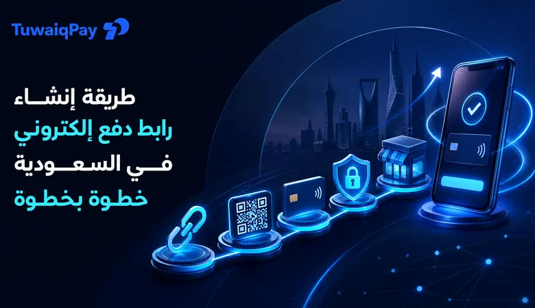 إنشاء رابط دفع إلكتروني